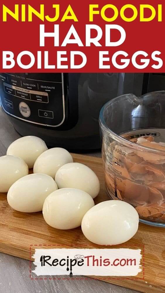 Ninja Foodi Hard Boiled Eggs