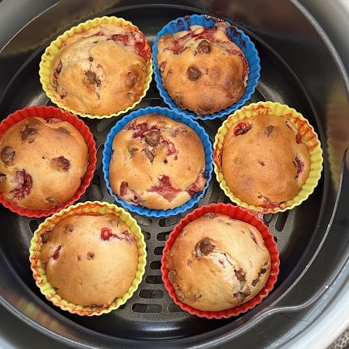 Ninja Foodi Strawberry Muffins