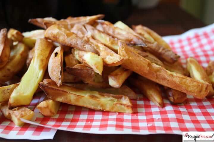 Air fryer french fries no outlet oil