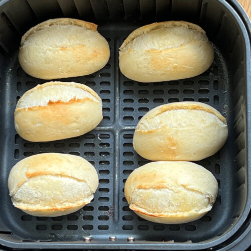 Part Baked Rolls In Air Fryer