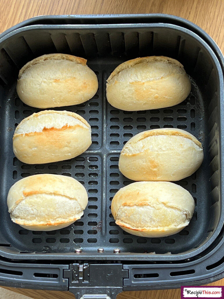 Part Baked Rolls In Air Fryer