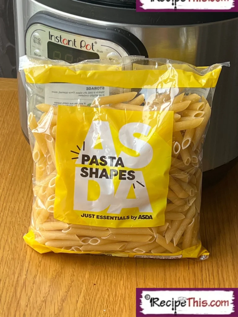 Pasta Instant Pot Ingredients