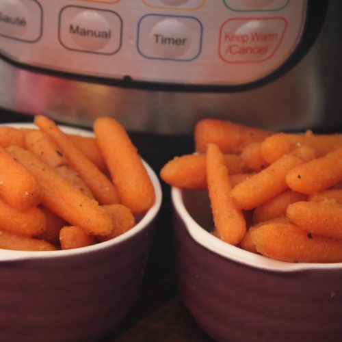 Pressure Cooker Baby Carrots