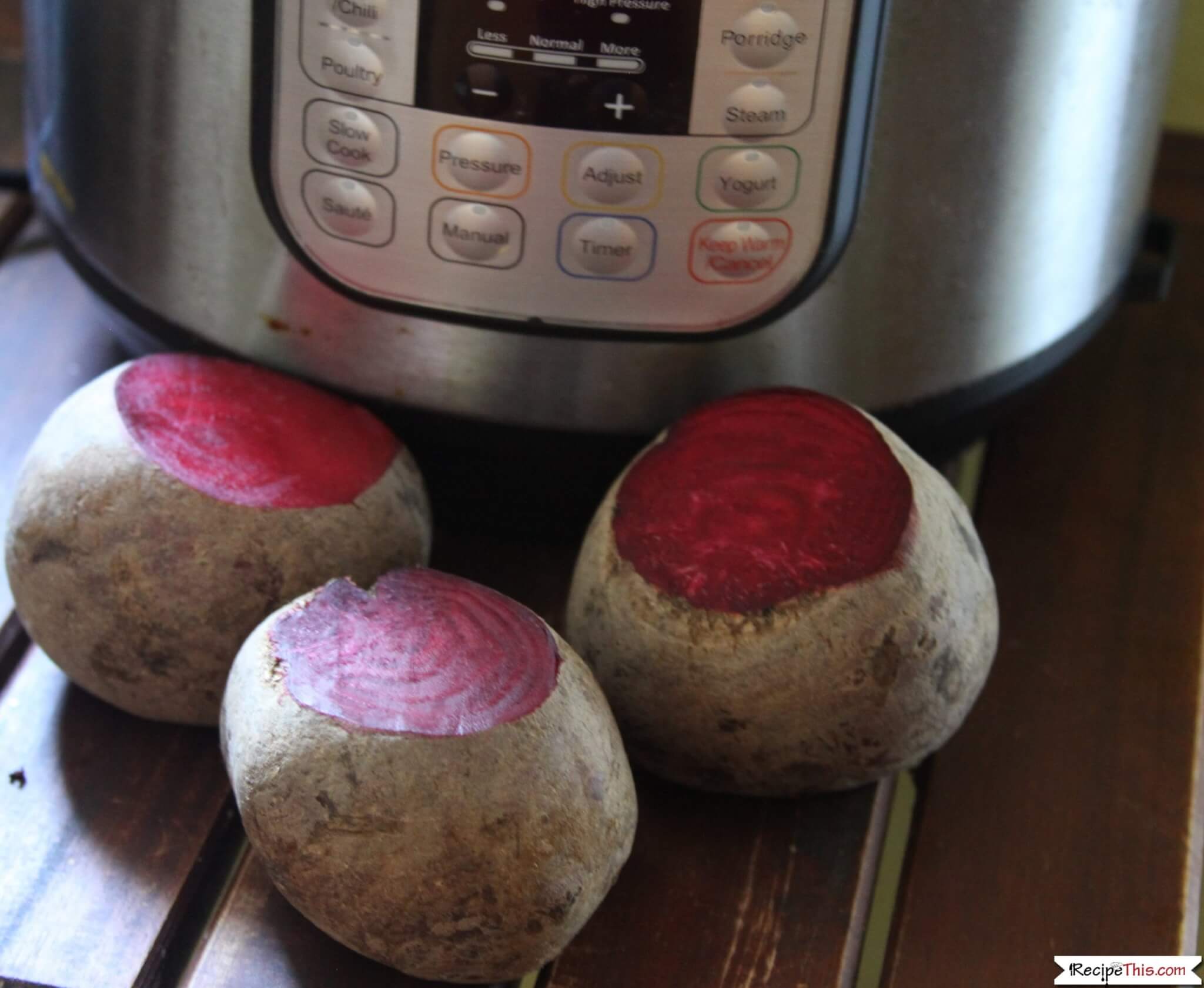 Recipe This Pressure Cooker Beets (Instant Pot Beetroot)