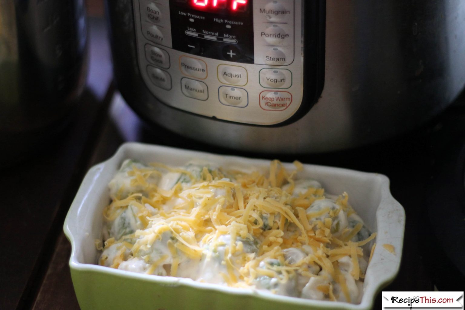 Recipe This Pressure Cooker Brussel Sprouts Gratin