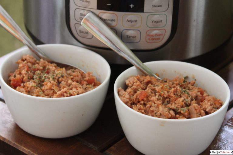 Pressure Cooker Meat Sauce Instant Pot Bolognese Recipe This