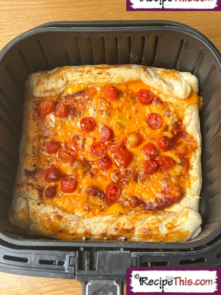 Puff Pastry Pizza In Air Fryer