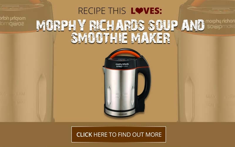 Marketplace | Discover why RecipeThis.com loves the Morphy Richards Soup & Smoothie Maker
