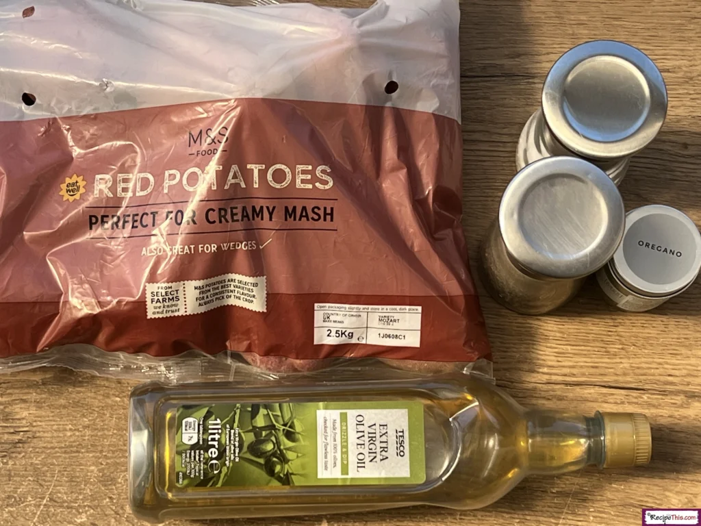 Red Potatoes Air Fryer Ingredients