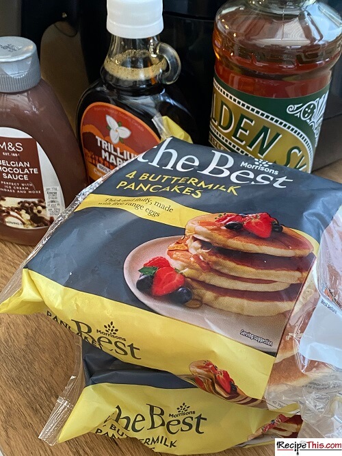 Reheat Pancakes Air Fryer Ingredients