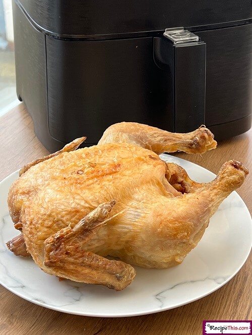 Easy Air Fryer Rotisserie Chicken