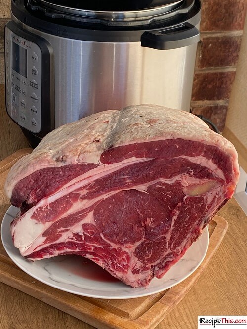 Instant pot prime discount rib