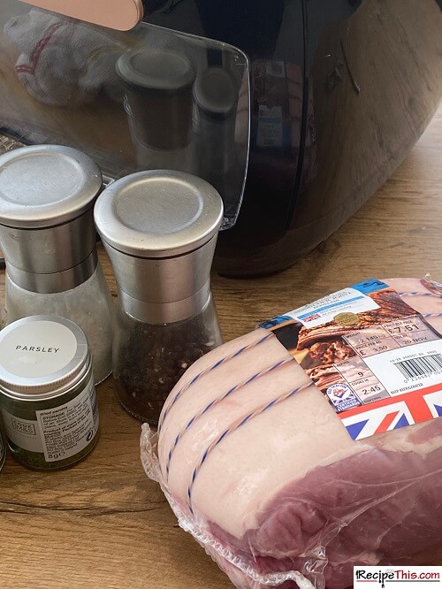 Roast Pork Air Fryer Ingredients