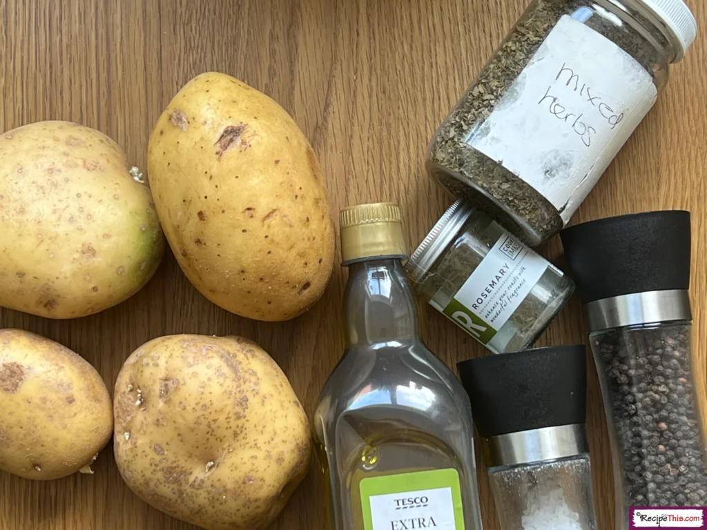 Roast Potatoes Air Fryer Ingredients