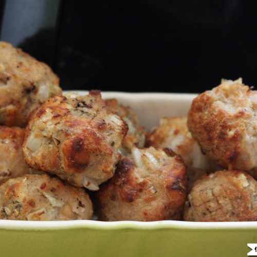 Sage & Onion Stuffing Balls In The Air Fryer