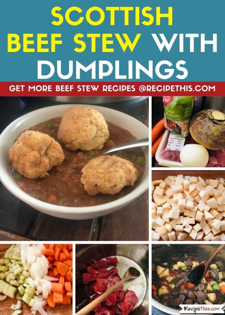 Scottish Beef Stew With Dumplings step by step