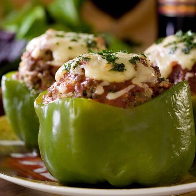 Welcome to my Slimming World Big Mac Stuffed Peppers in the Slow Cooker. 