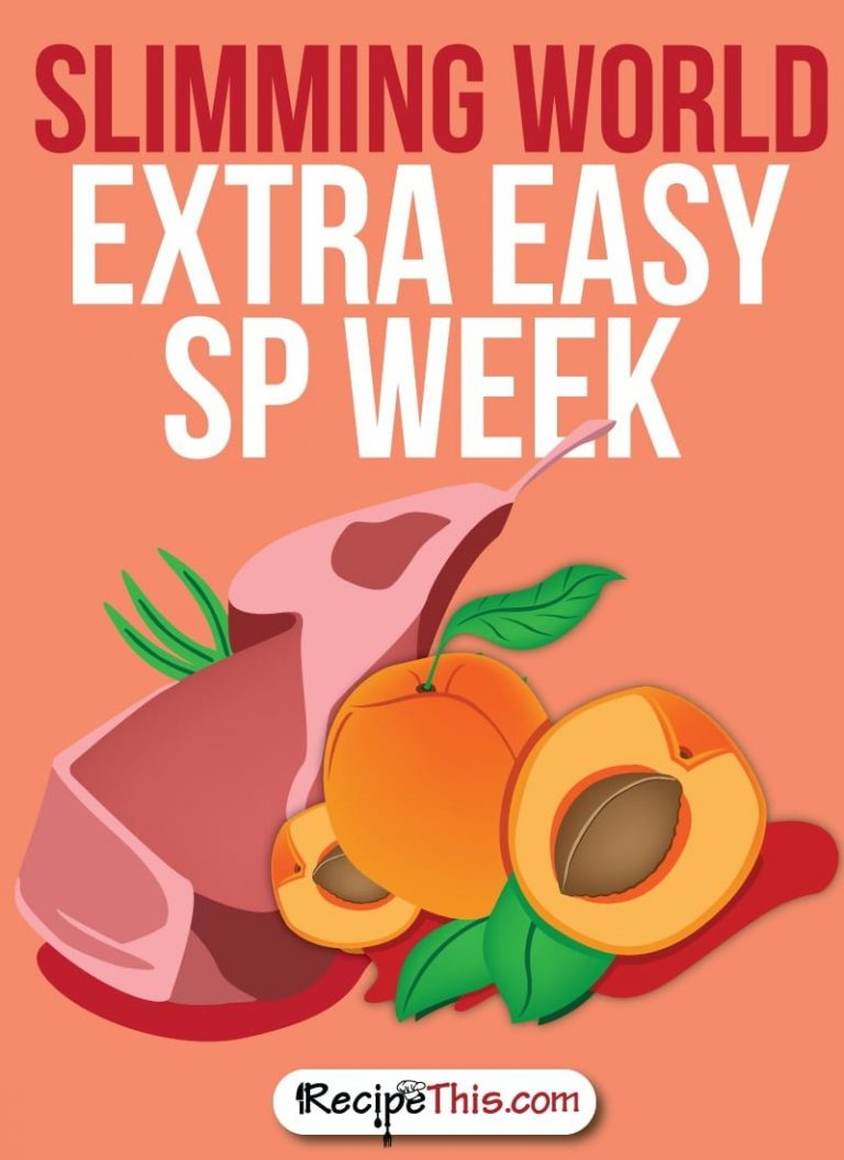 My Slimming World Extra Easy SP Diary Week 2