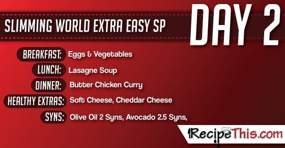 Slimming World | My Day 2 of a tailormade Slimming World SP Week brought to you by RecipeThis.com