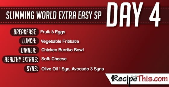 Slimming World | My Day 4 of a tailormade Slimming World SP Week brought to you by RecipeThis.com