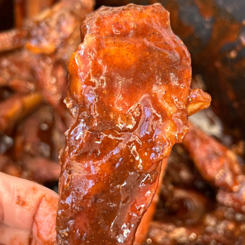 Slow Cooker Bacon Ribs