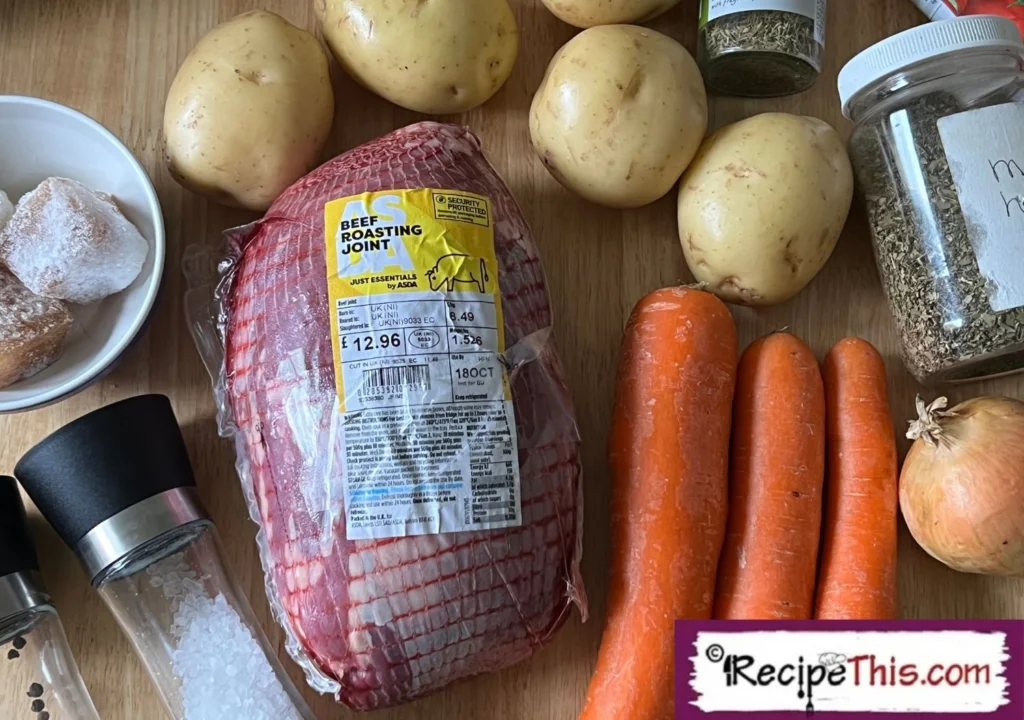 Slow Cooker Beef Joint Recipe Ingredients