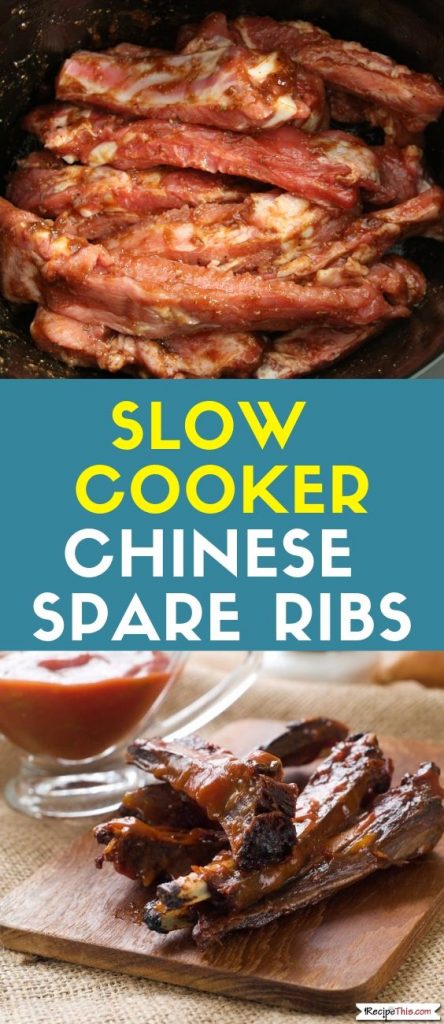 Slow Cooker Chinese Spare Ribs slow cooker recipe