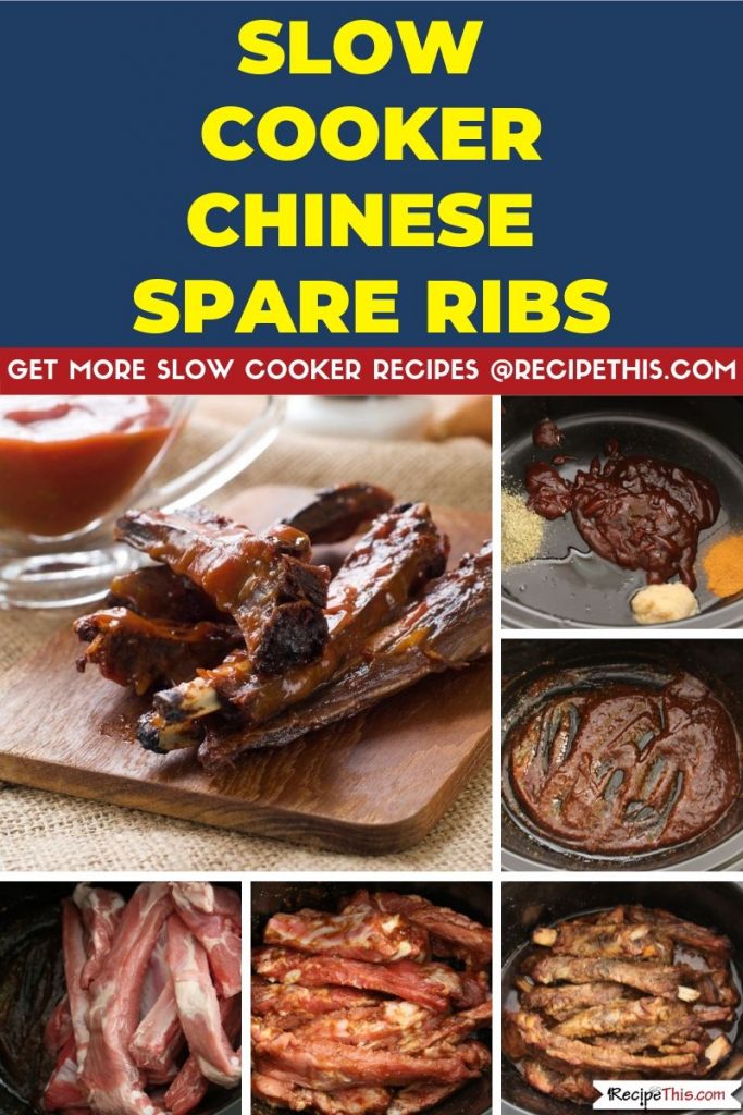 Slow Cooker Chinese Spare Ribs step by step