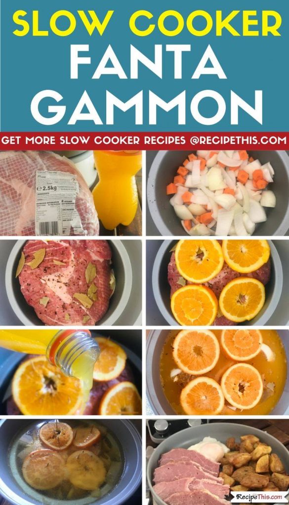 Slow Cooker Fanta Gammon step by step