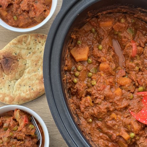 Slow Cooker Leftover Beef Curry