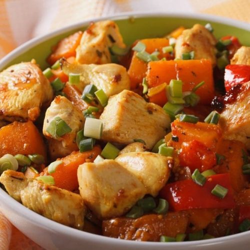 Slow Cooker Paleo Turkey & Vegetable Hash | Recipe This