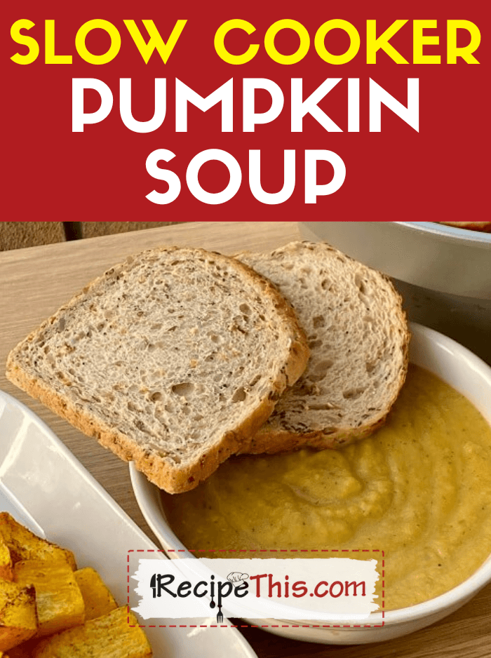 Slow Cooker Pumpkin Soup Recipe