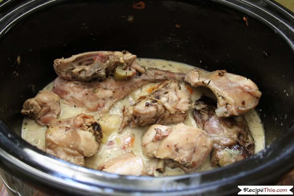 Slow Cooker Rabbit Stew