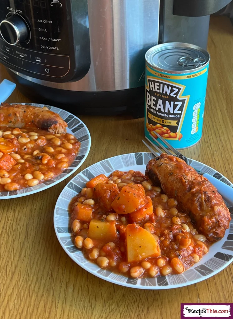 Slow Cooker Sausage And Bean Casserole