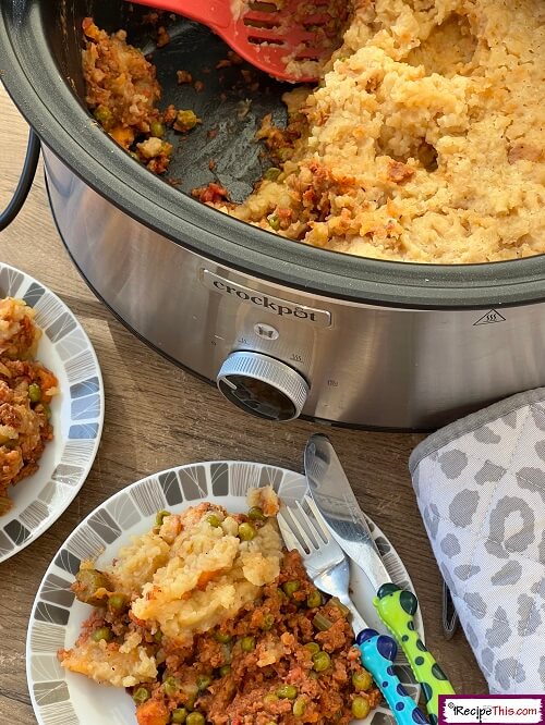 Slow Cooker Shepherd’s Pie