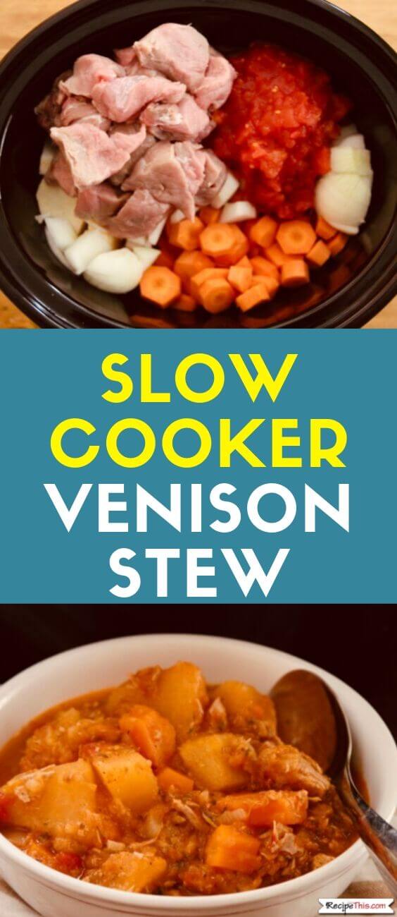 Slow Cooker Venison Stew Recipe This