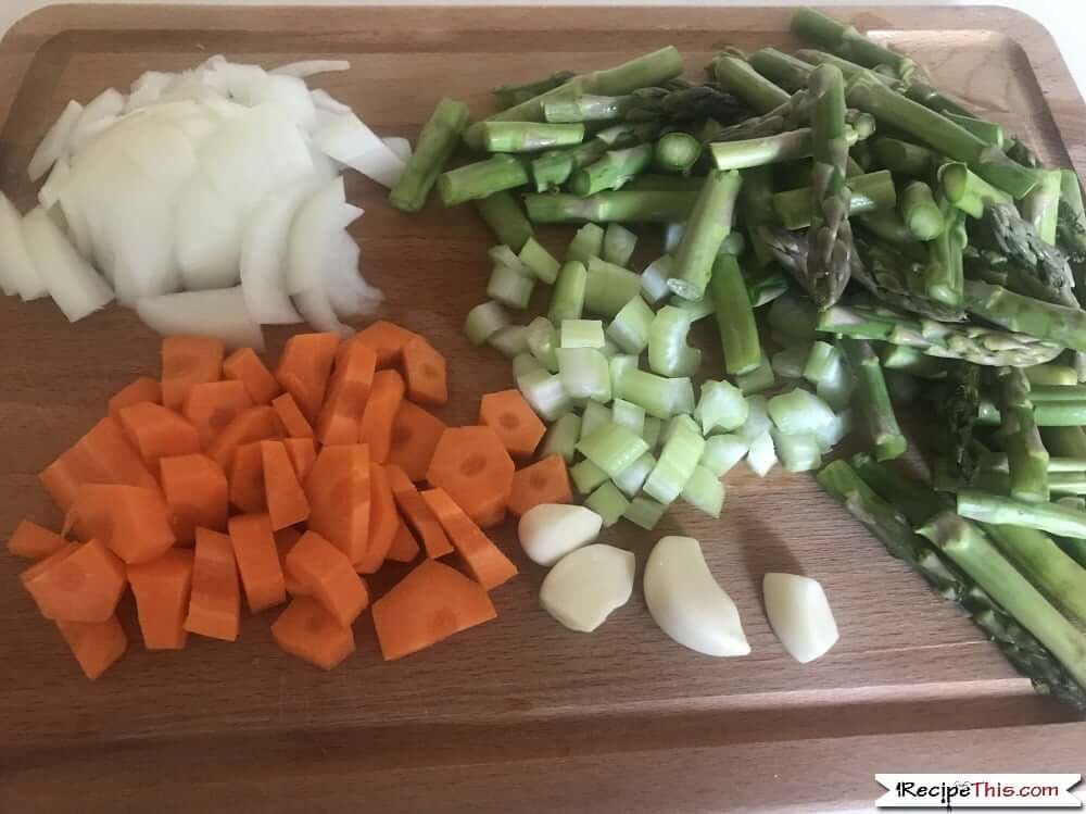 Soup Maker Asparagus Soup Ingredients