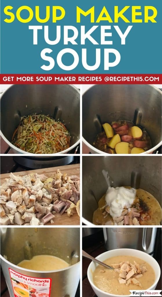 Soup Maker Turkey Soup step by step