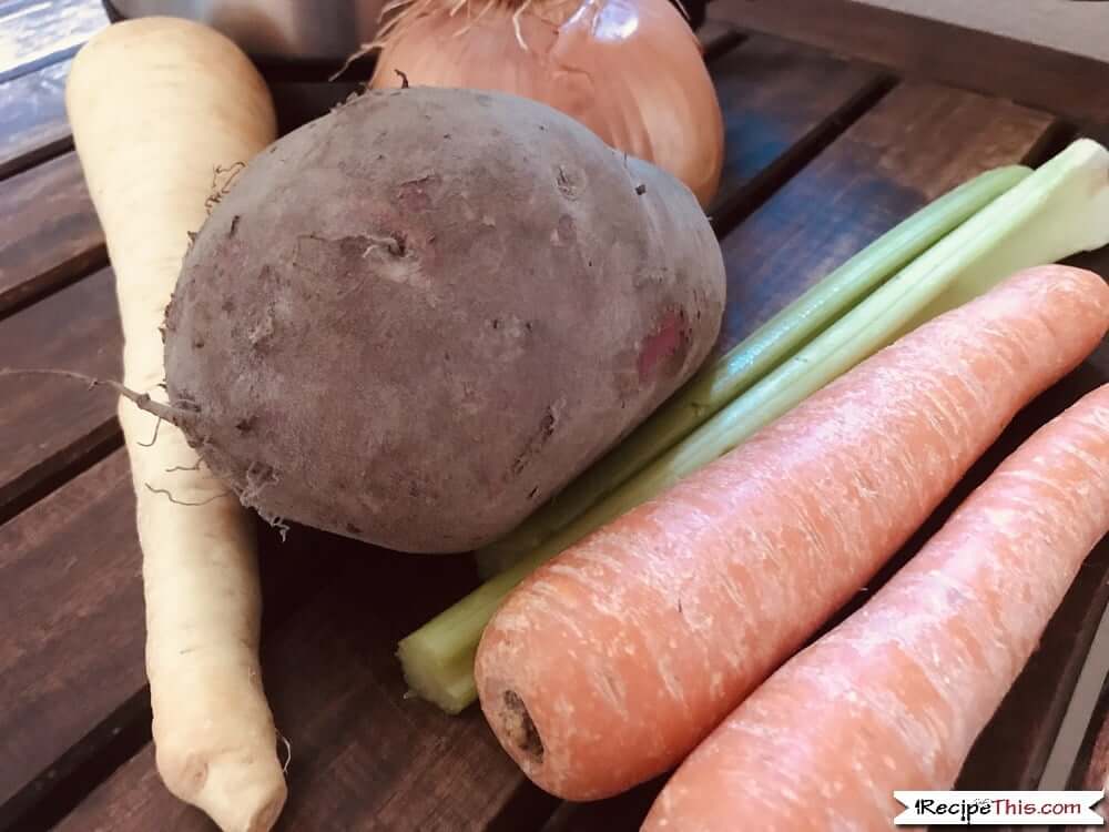 Soup Maker Vegetable Soup Ingredients