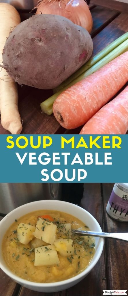 Soup Maker Vegetable Soup recipe