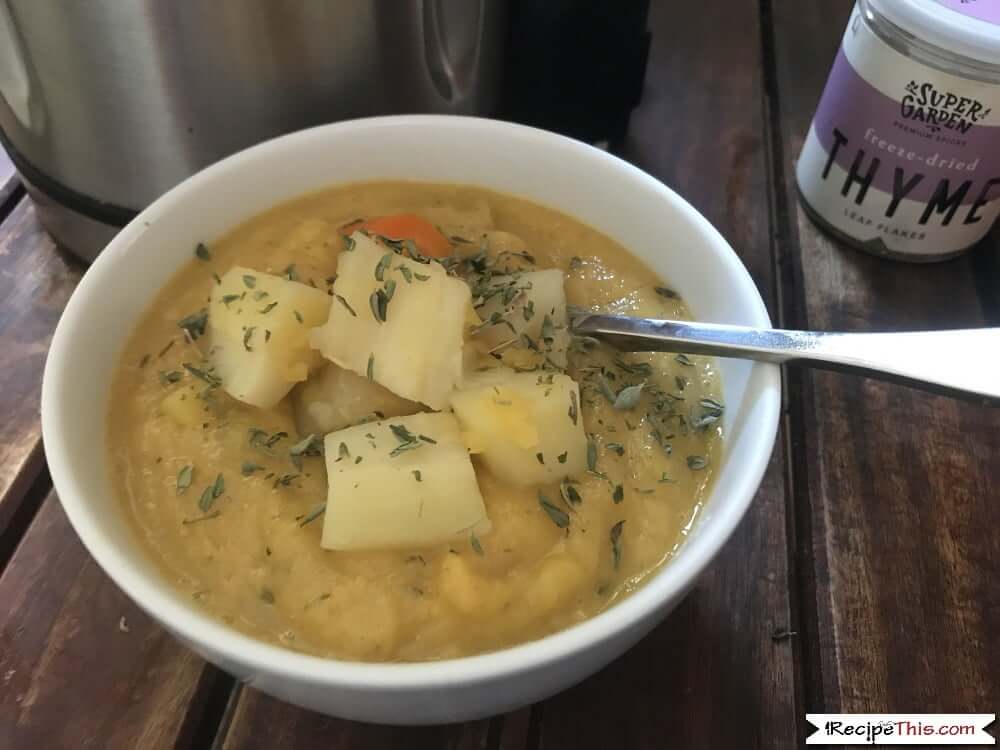 Vegetable Soup in the Soup Maker