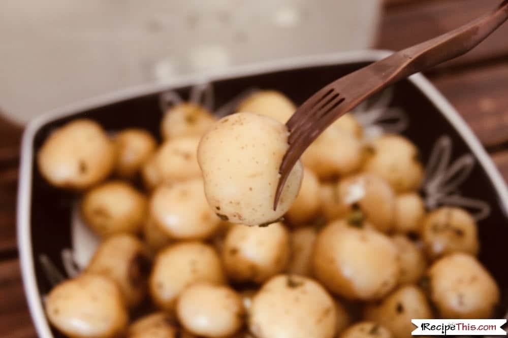 Sous Vide Baby Potatoes