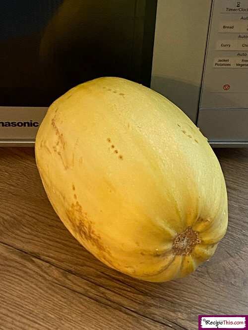 Spaghetti Squash Microwave Ingredients