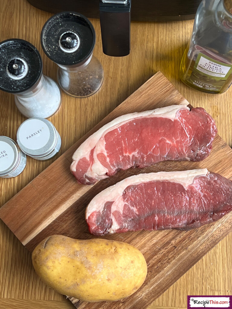 Steak Bites Air Fryer Ingredients