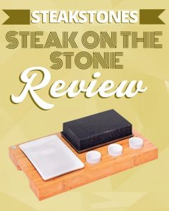 "Cook some steak at home on these steakstones"