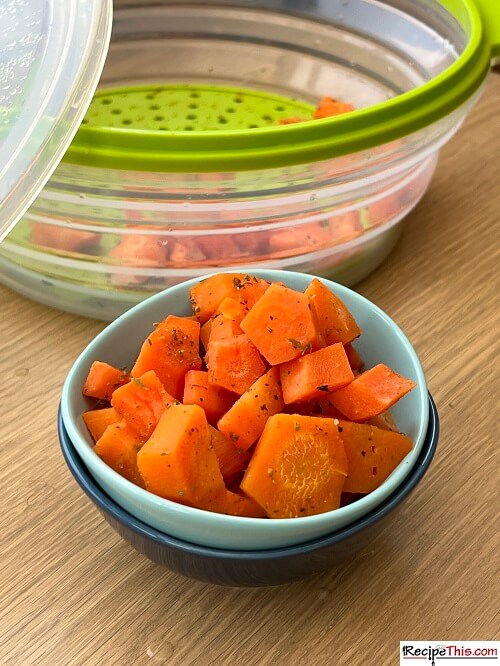 Steamed Carrots In Microwave