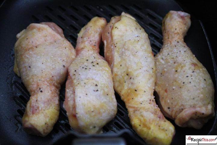 Sticky Air Fryer Chicken Drumsticks