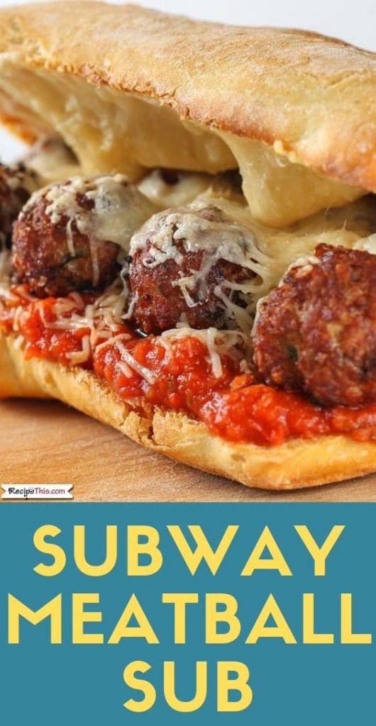 Subway Meatball Sub (air fryer copycat recipe)
