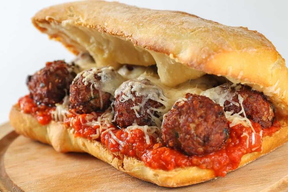 are subway meatballs pork