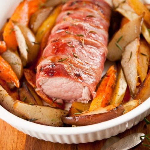 Welcome to my sweet and sticky slow cooked pork tenderloin. Perfect for a cheap Christmas roast dinner.